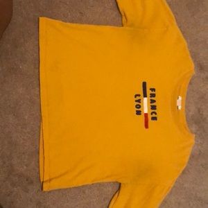 Forever 21 yellow long sleeve